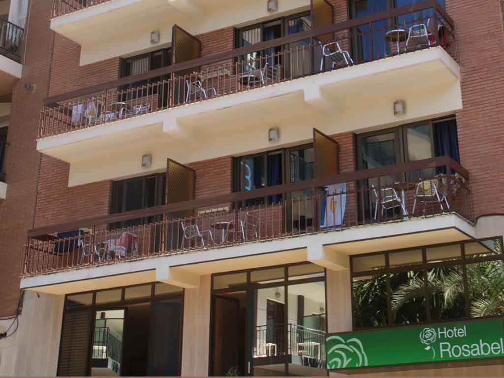 Rosabel Hotel Benidorm Bagian luar foto
